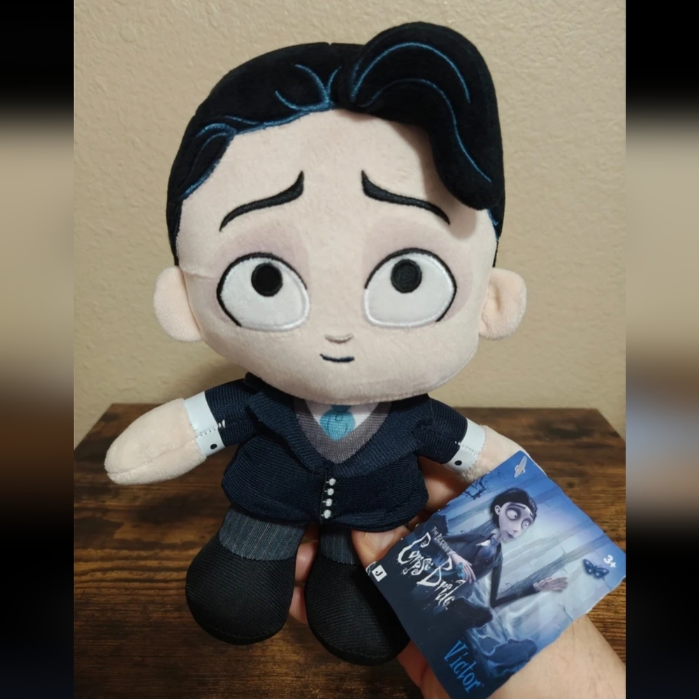 Warner Bros. 8" Victor Van Dort Plush From Corpse Bride NWT